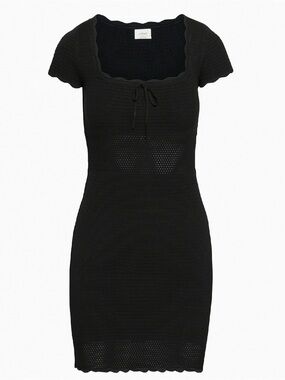 Aritzia Wilfred Reception Knit Dress - Women’s XL, black